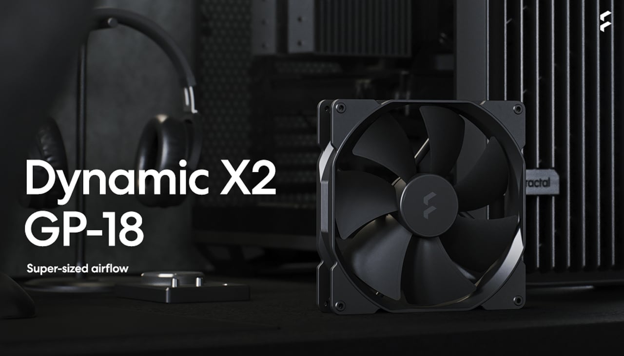 Fractal Design Dynamic X2 PWM GP-18 180 mm High Durability LLS